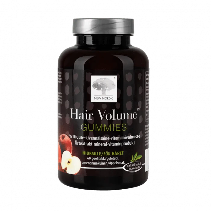 New Nordic Hair Volume Gummies - 60 geelipalaa - Sinunapteekki.fi
