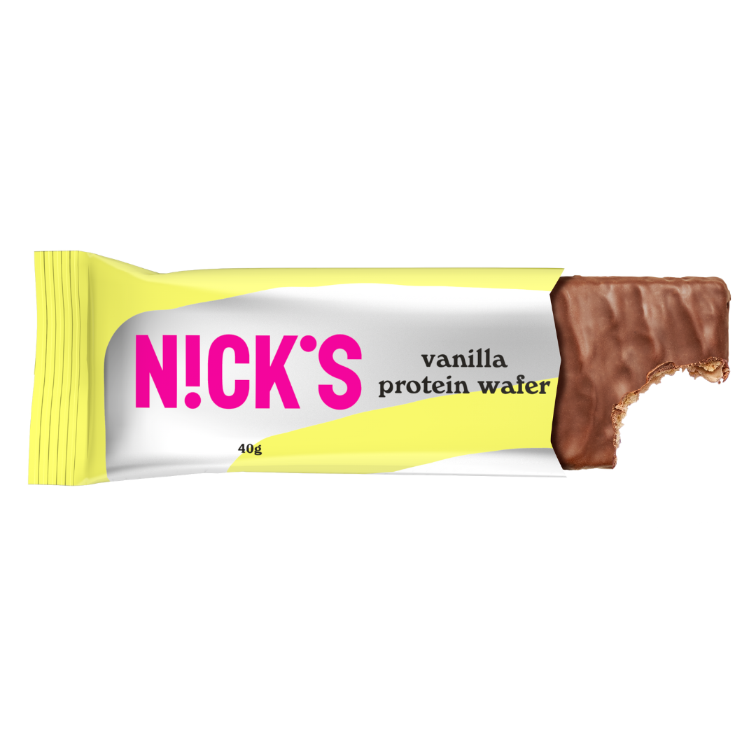 Nick's Protein Wafer Vanilla - Proteiinipatukka Vanilja 40 g