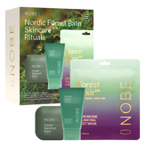 NOBE Nordic Forest Bath Skincare Rituals - Lahjapakkaus kasvonaamio, käsivoide, jalkavoide, mikrobiomi, hoitava, forest elixir, sinunapteekki.fi
