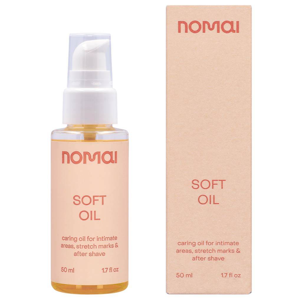 Nomai Soft Oil - Hoitoöljy vartalolle ja intiimialueelle 50 ml - erä