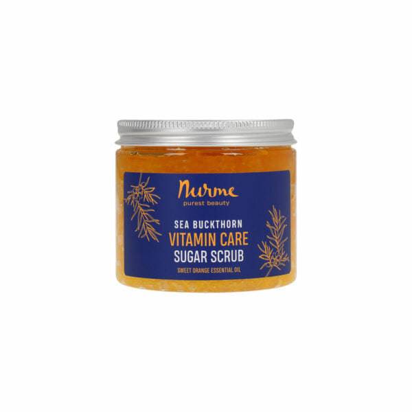 Nurme Sea Buckthorn & Orange Vitamin Care Sugar Scrub - Sokerikuorinta vartalolle 250 g - poistuu
