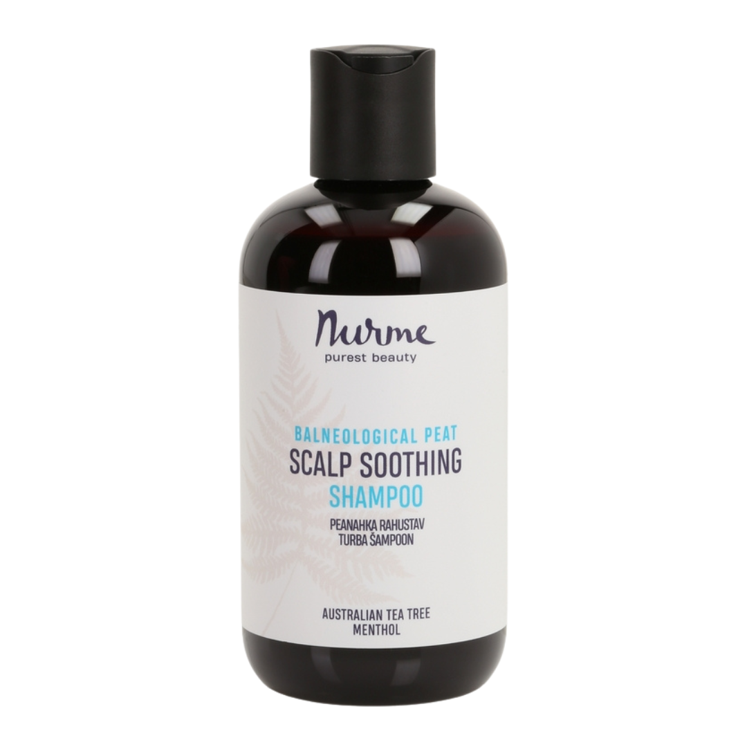 Nurme Peat Scalp Soothing Shampoo - Rauhoittava Shampoo 250 ml