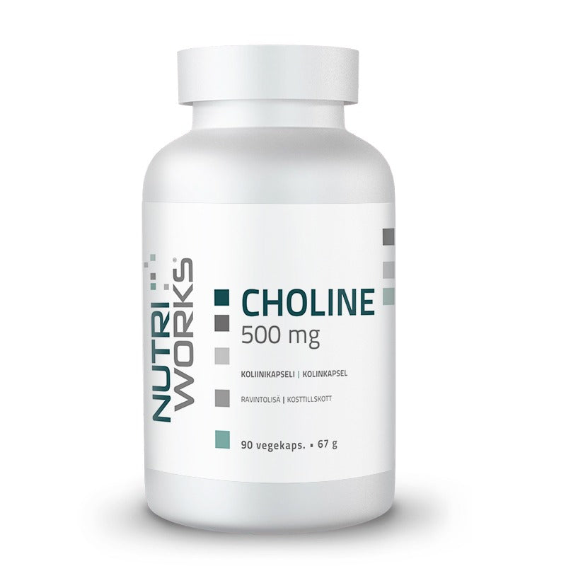 Nutri Works Choline 500 mg - Koliini 90 kaps.