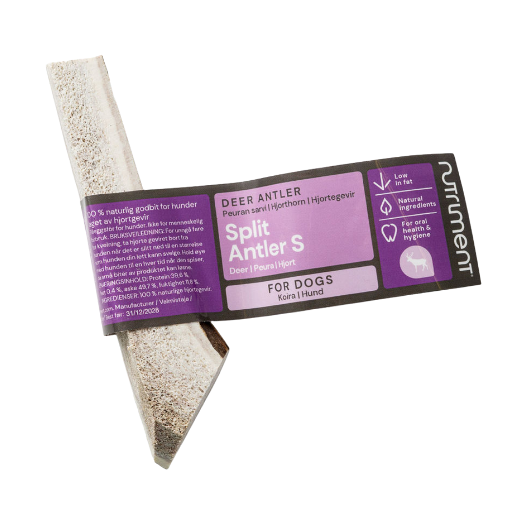 Nutriment Antler Peuransarvi koko S (halkaistu)