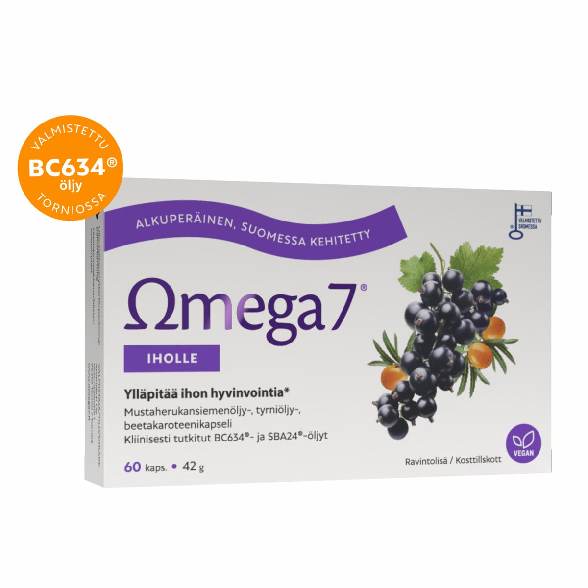 Omega7 BC634® + SBA24® Iholle 60 kaps.