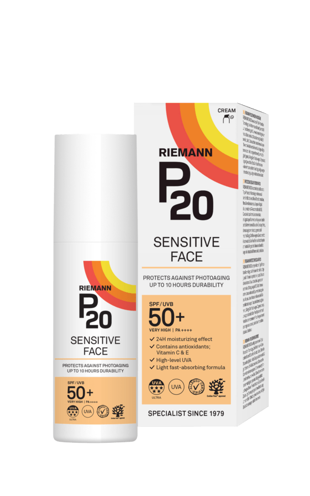 P20 Sensitive Face SPF50+ aurinkosuoja kasvoille 50 g - Sinunapteekki.fi