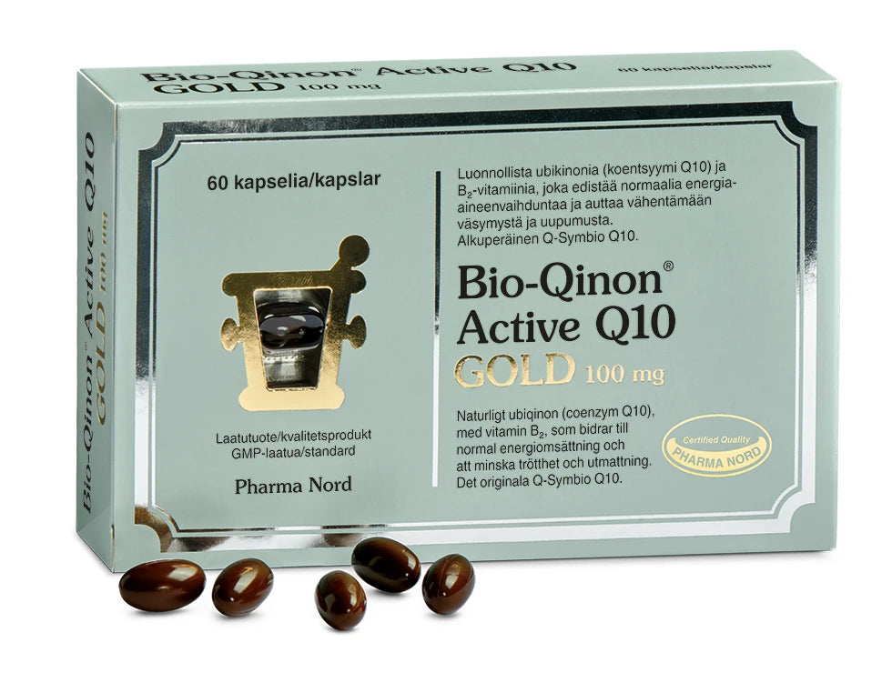 Pharma Nord Bio-Qinon Active Q10 Gold 100 mg 60 kaps.