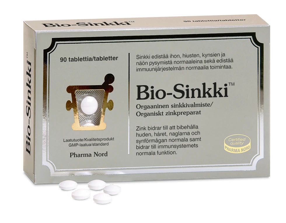 Pharma Nord Bio-Sinkki - Sinkkiglukonaattia 15 mg 90 tabl