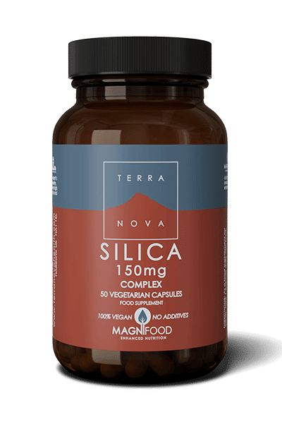 Terranova Silica 150mg Complex - Pii-kasvivalmiste 50 kaps.