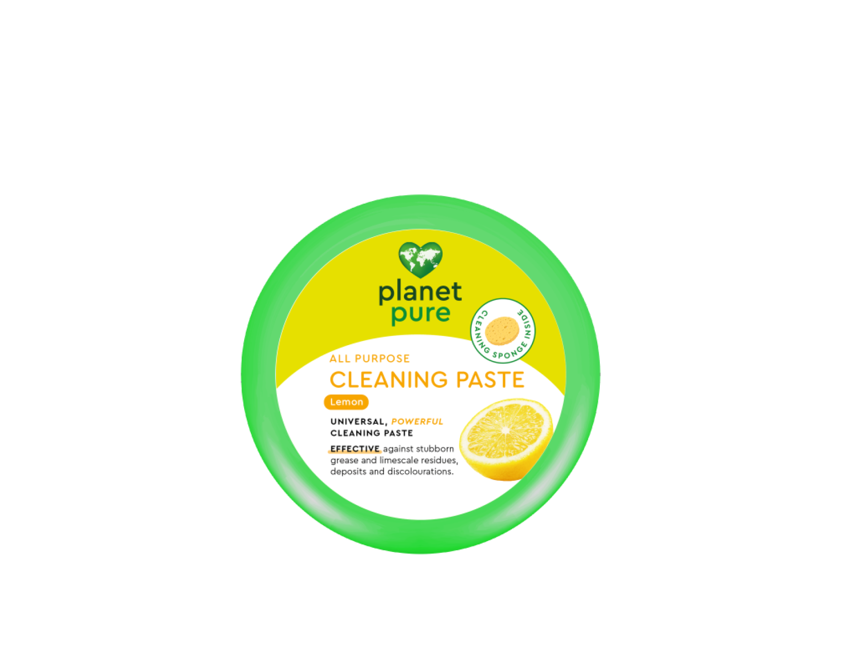 Planet Pure Cleaning Paste Lemon - Yleispuhdistustahna Sitruuna 300 g