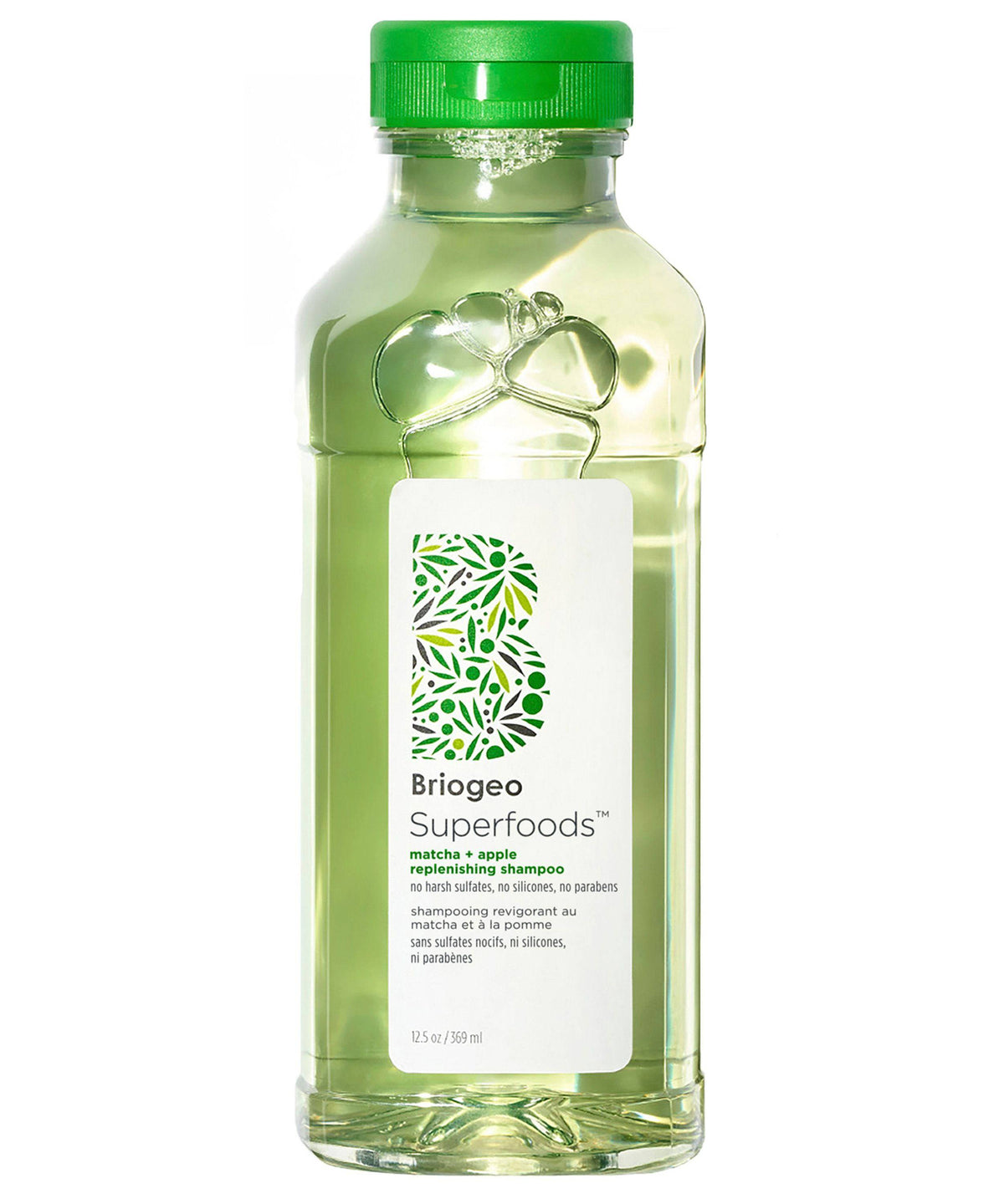 Briogeo Superfoods Matcha + Apple Replenishing Shampoo 369 ml - erä