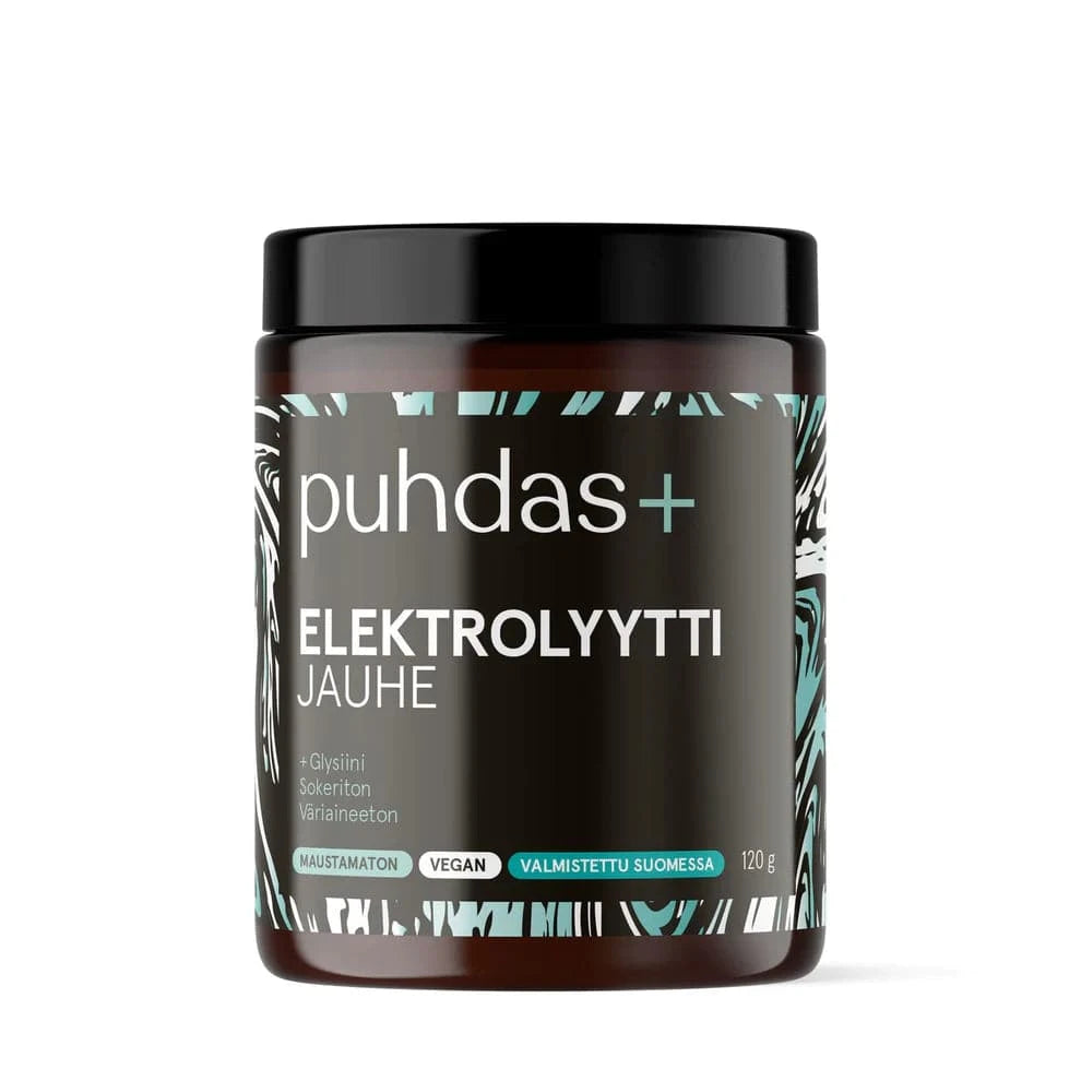 Puhdas+ Elektrolyyttijauhe Maustamaton 120 g - Päiväys 03/2024