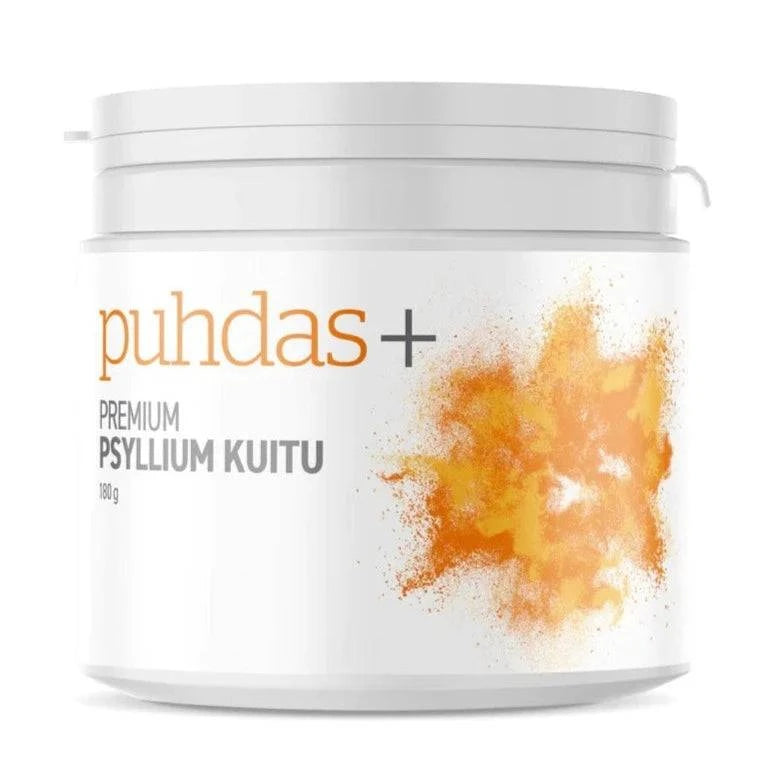 Puhdas+ Premium Psyllium Kuitu 180 g - Sinunapteekki.fi