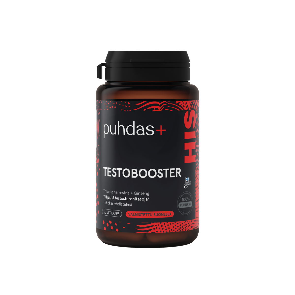 Puhdas+ Testobooster 60 vegekaps.