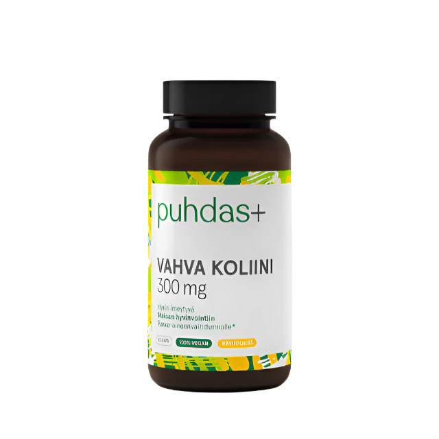 Puhdas+ Vahva Koliini 300 mg 50 kaps.
