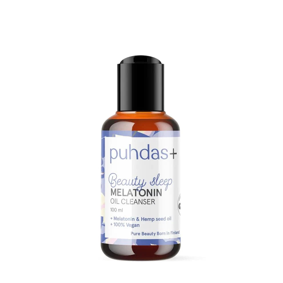 Puhdas+ Beauty Sleep Melatonin Oil Cleanser - Kasvojen Puhdistusöljy 100 ml
