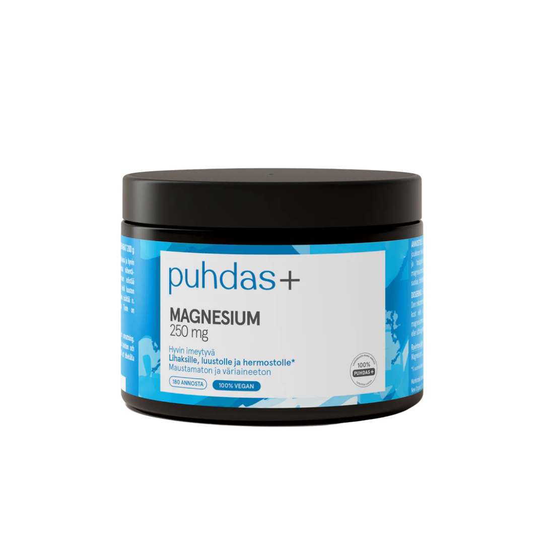 Puhdas+ Magnesium 250 mg 200 g