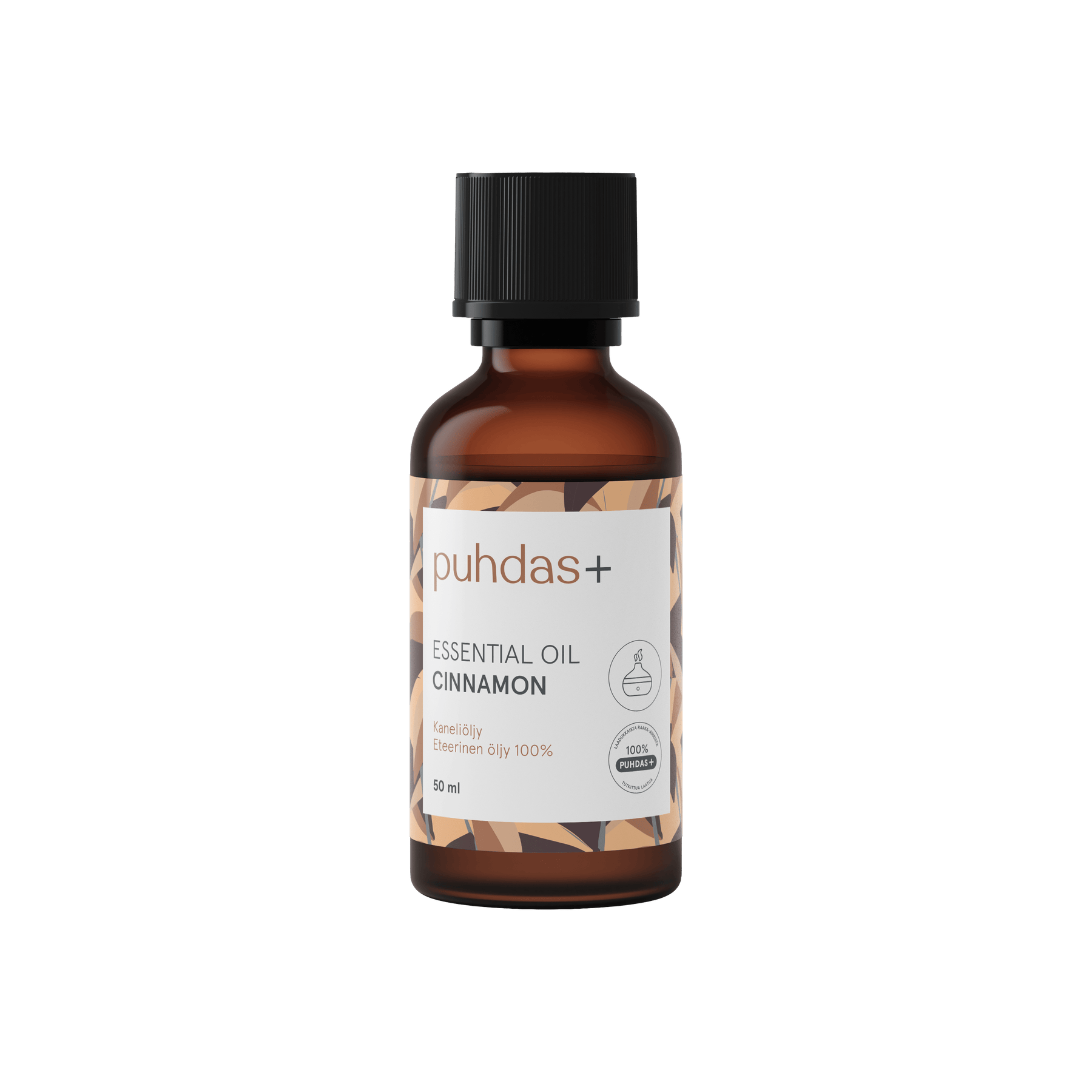 Puhdas+ Essential Oil Cinnamon - Kaneliöljy 50 ml - Sinunapteekki.fi