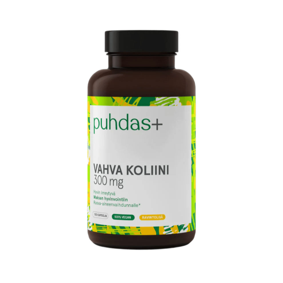 Puhdas+ Vahva Koliini 300 mg 100 kaps.