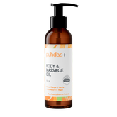 Puhdas+ Body & Massage Oil - Vartalo & Hierontaöljy appelsiini ja vanilja 150 ml