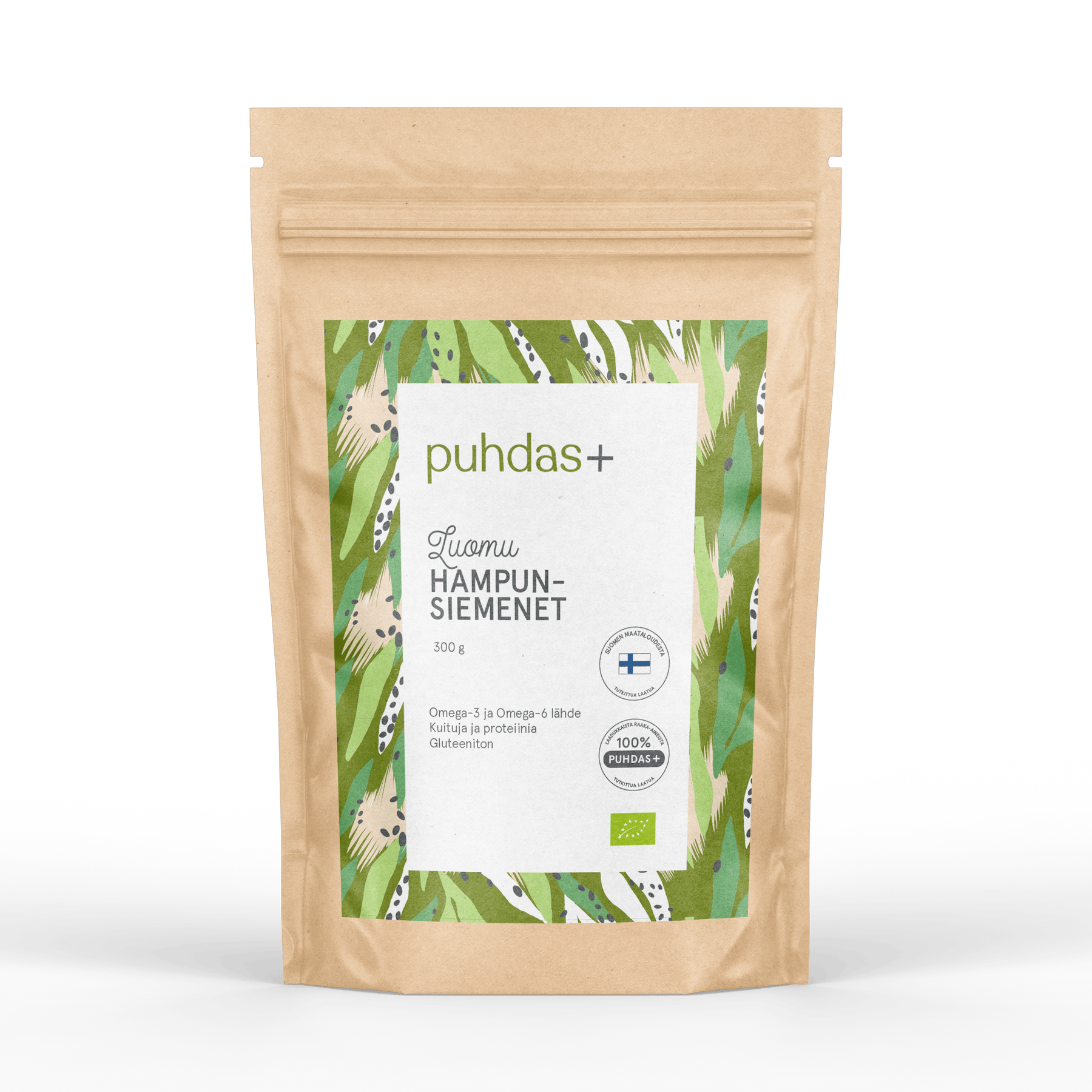 Foodin Luomu Hampunsiemenet 300g