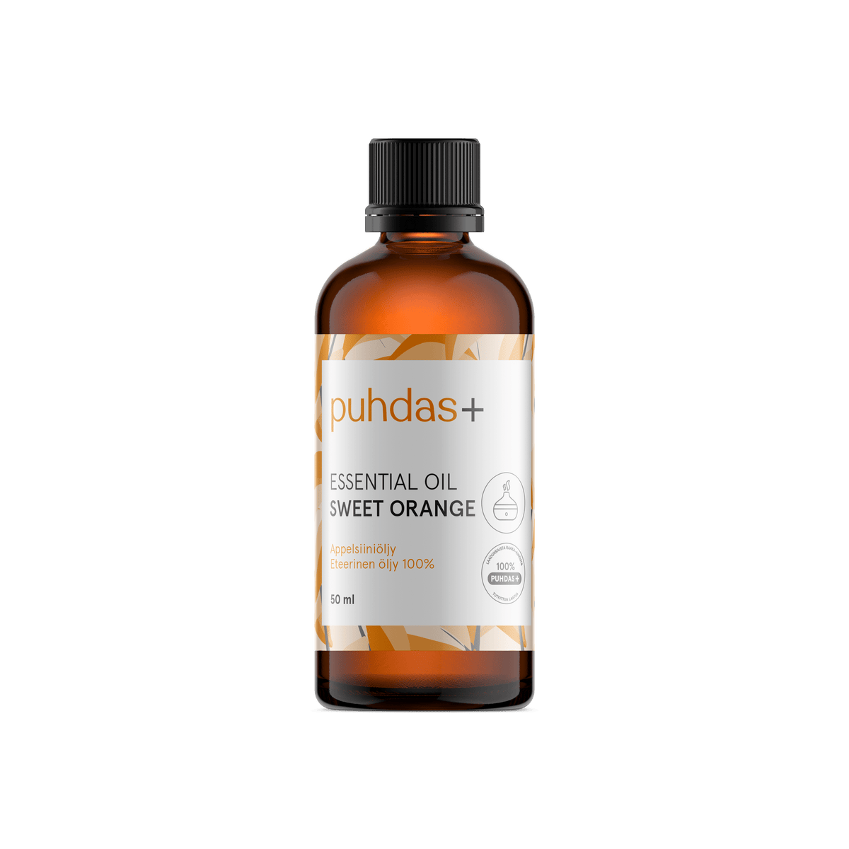 Puhdas+ Essential Oil Sweet Orange Oil - Appelsiiniöljy SÄÄSTÖPAKKAUS 50 ml - Sinunapteekki.fi