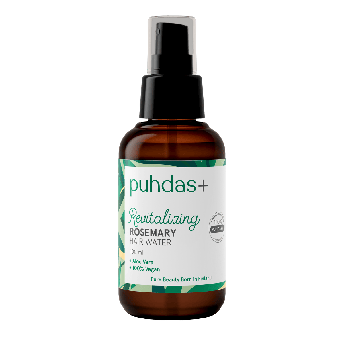 Puhdas+ Revitalizing Rosemary Hair Water - Rosmariini hiusvesi 100 ml - Sinunapteekki.fi