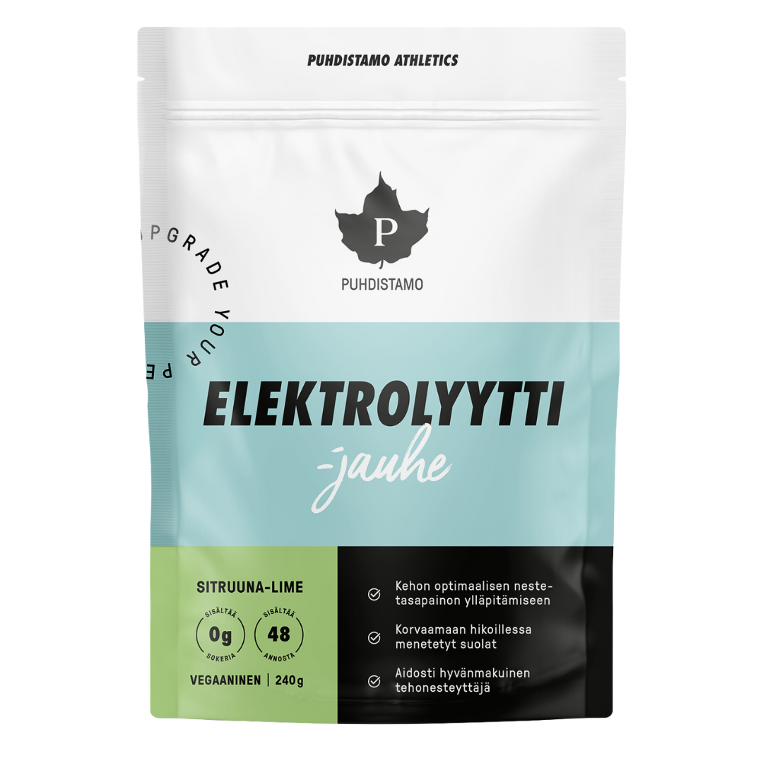 Puhdistamo Elektrolyyttijauhe Sitruuna-Lime 240 g