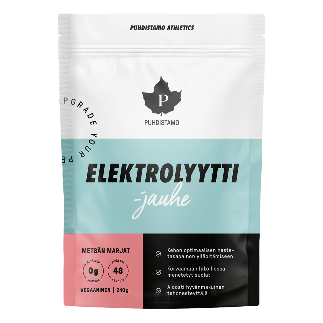 Puhdistamo Elektrolyyttijauhe Metsän Marjat 240 g