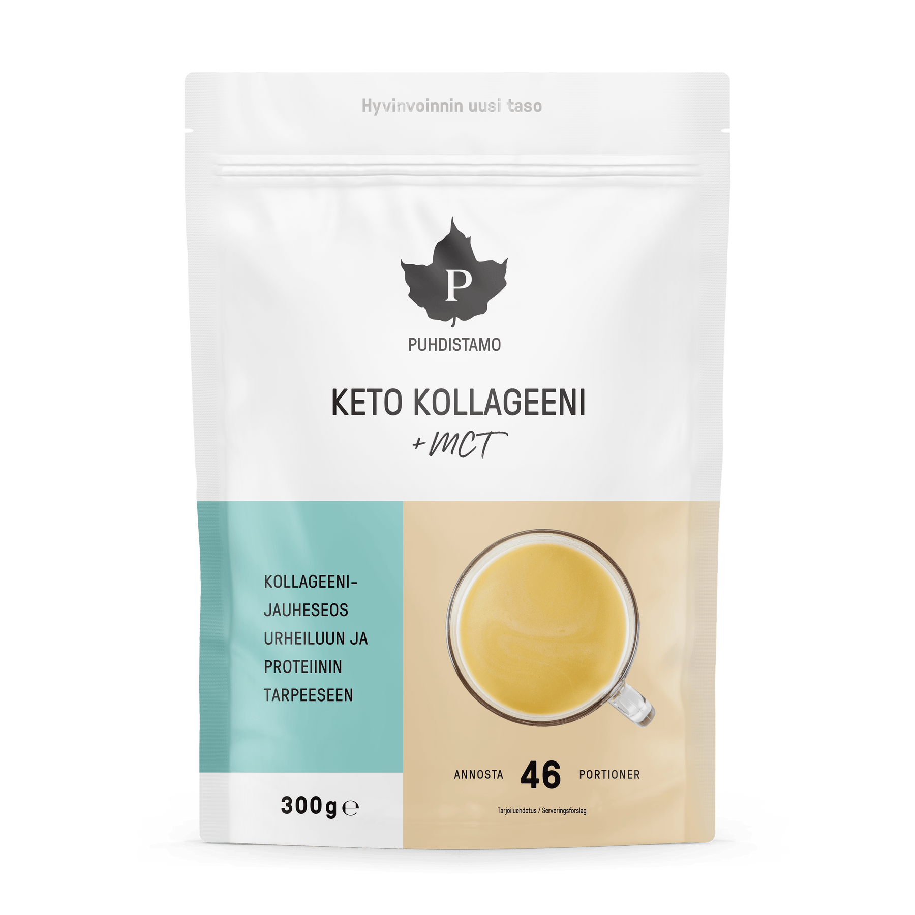 Puhdistamo Keto Kollageeni + MCT 300 g - poistuu