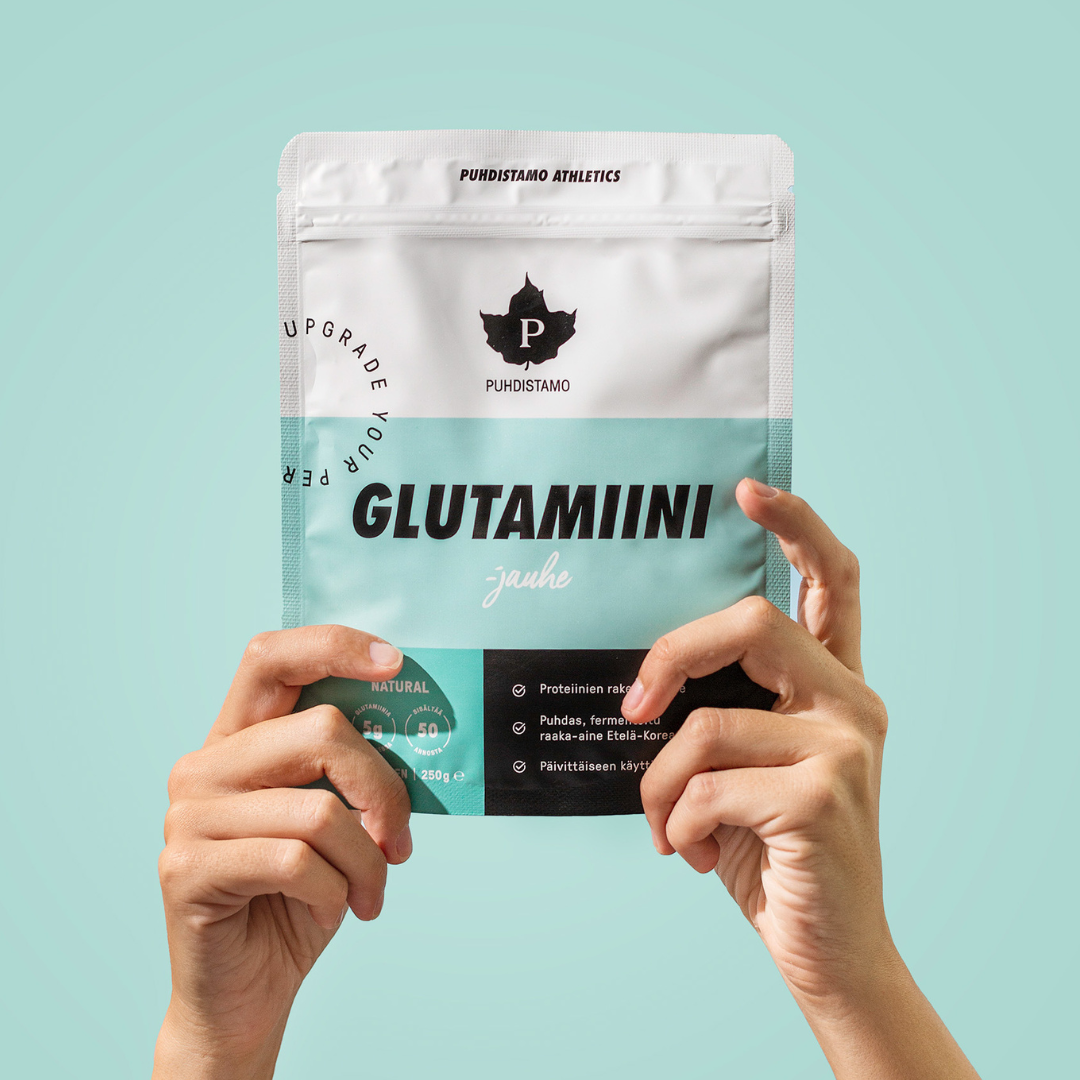 Puhdistamo Natural Glutamiinijauhe 250 g