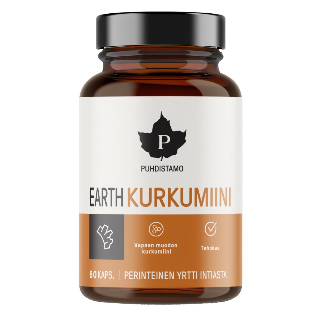 Puhdistamo Earth Kurkumiini 60 kaps.