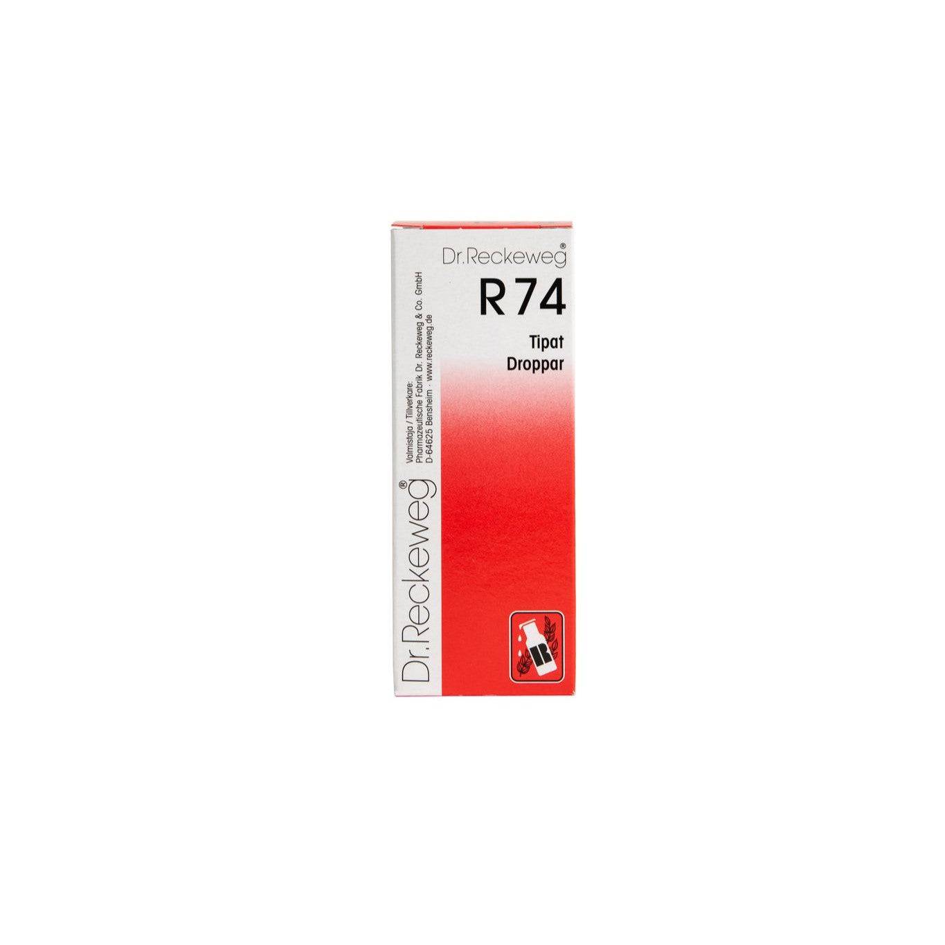 Dr. Reckeweg R74 Tipat 50 ml - Sinunapteekki.fi