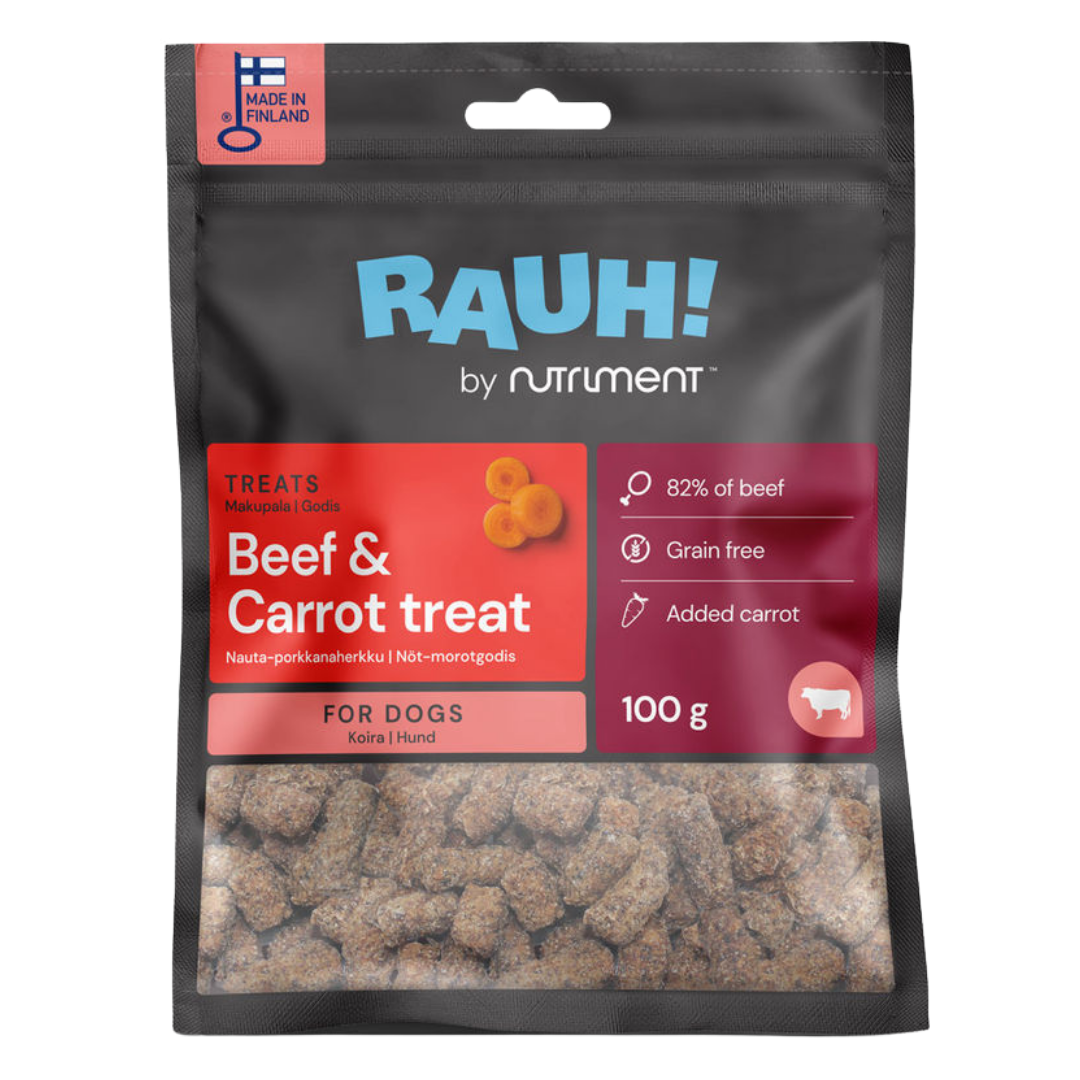 RAUH! Nauta-porkkanaherkku koirille