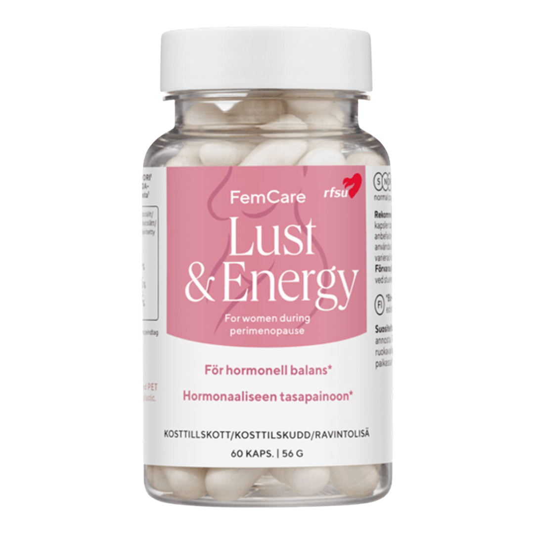RFSU FemCare Lust & Energy 60 kaps.