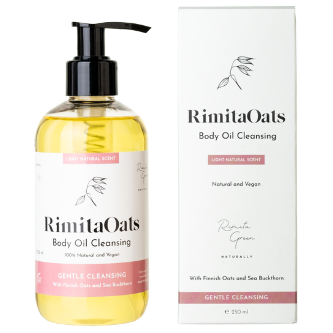 RimitaOats Body Oil Cleansing - Suihkuöljy 250 ml - Sinunapteekki.fi