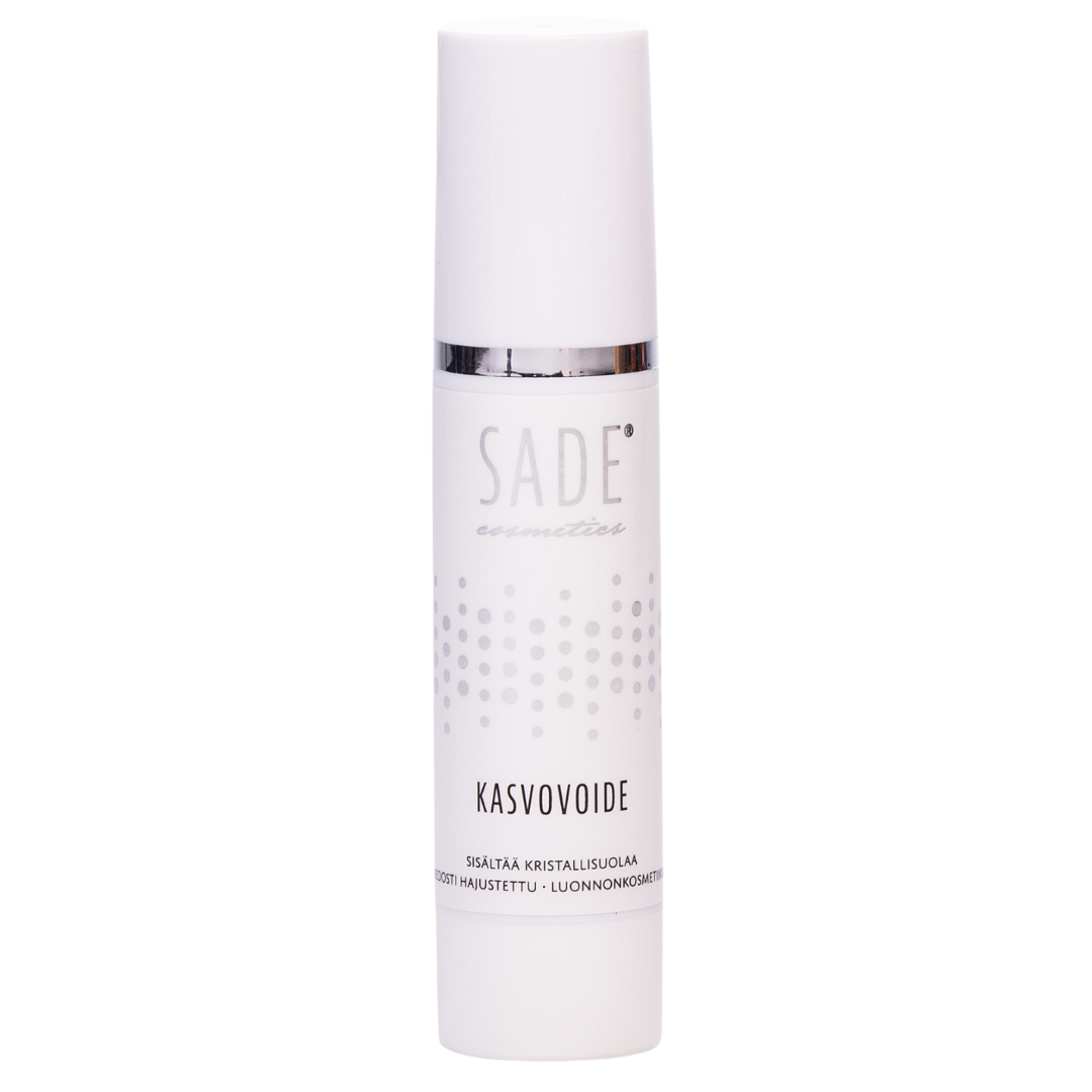 Sade Kasvovoide 50 ml kosteuttava ja ravitseva kosteusvoide, sopii herkälle iholle, sinunapteekki.fi