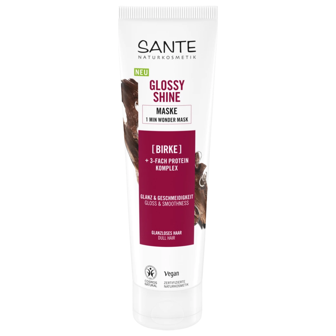 Sante Glossy Shine Mask - Hiusnaamio 150 ml