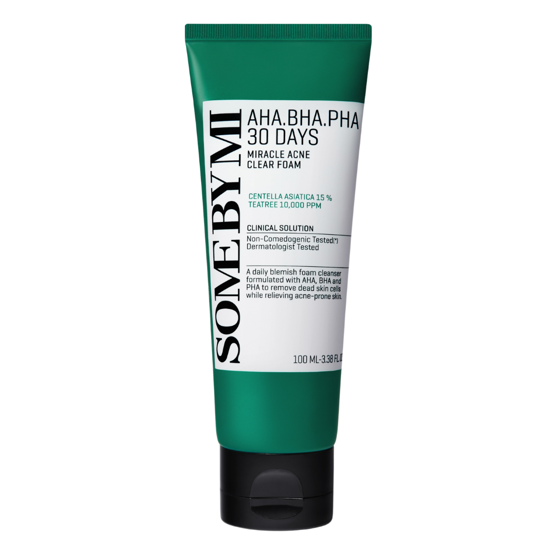 Some By Mi AHA BHA PHA 30 Days Miracle Acne Clear Foam - Puhdistusvaahto 100 ml