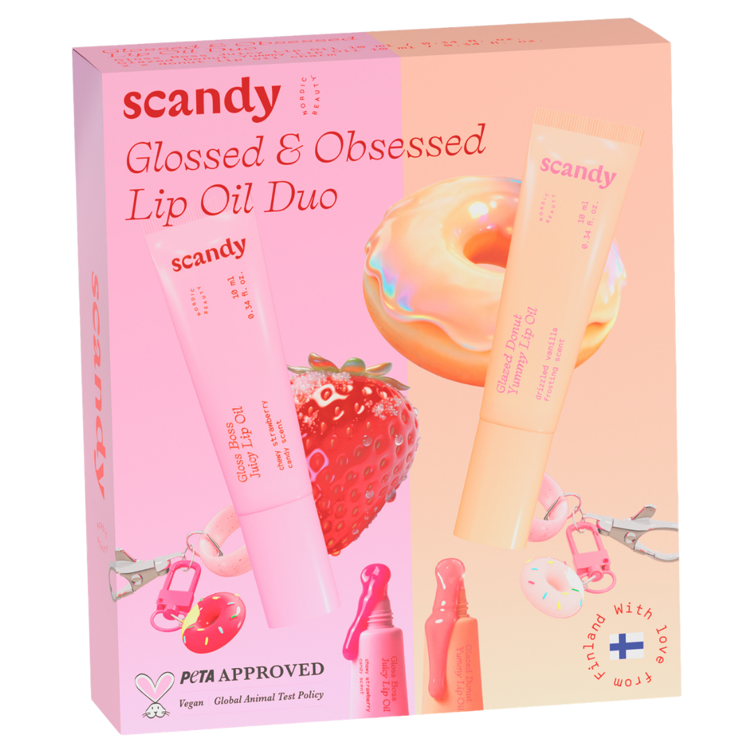 Scandy Glossed & Obsessed Lip Oil Duo - Lahjapakkaus - Sinunapteekki.fi