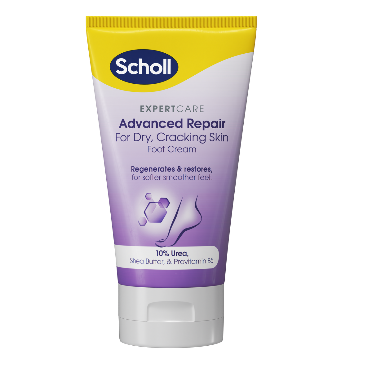Scholl Advanced Repair Foot Cream - Jalkavoide kovettuneelle iholle 150 ml