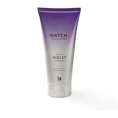 SensiDO Match Coloring Hair Mask Vibrant Violet (Intensive) - Sävyttävät Hiusnaamio Violetti 200 ml - erä