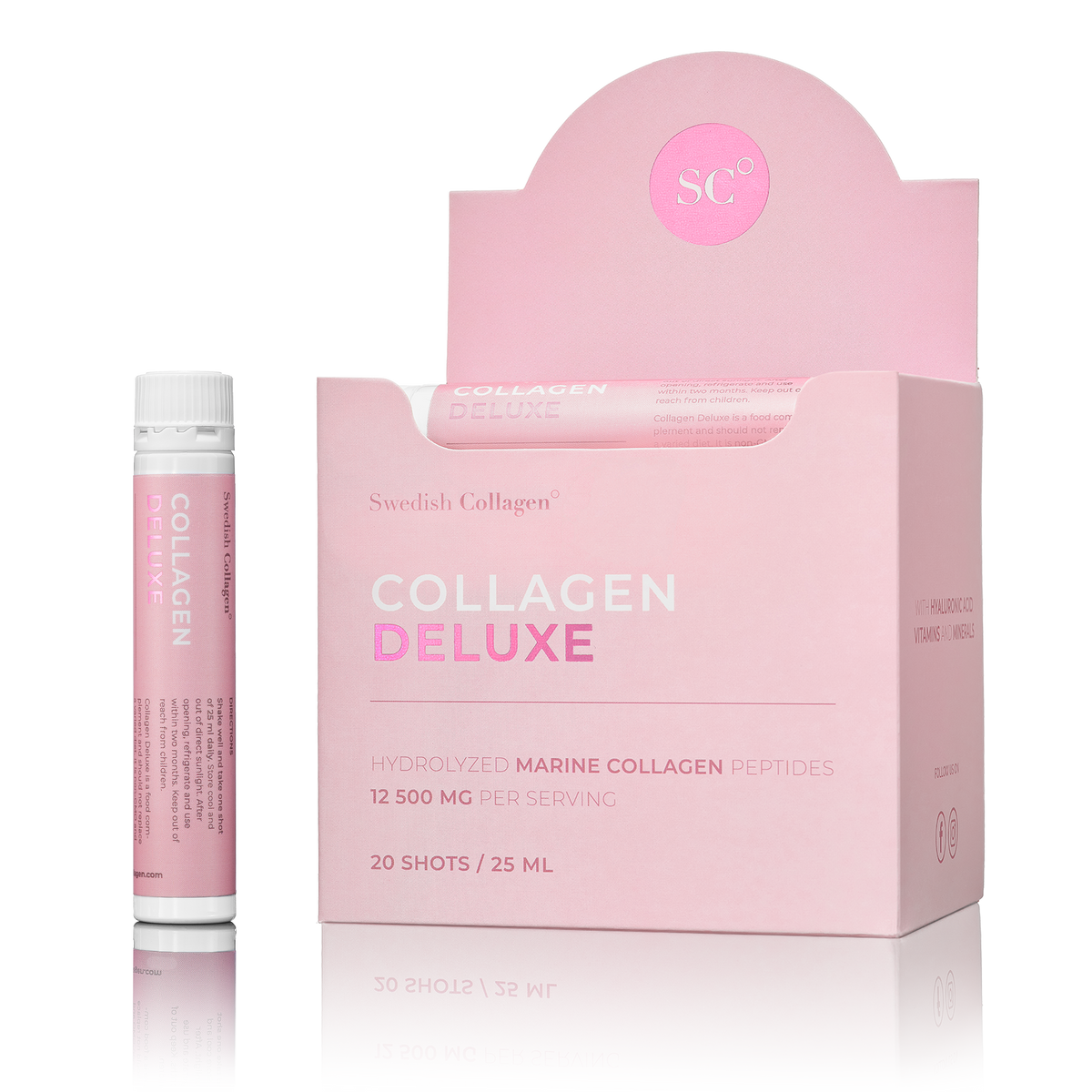 Swedish Collagen Deluxe Kollageeni Shot 20 x 25 ml
