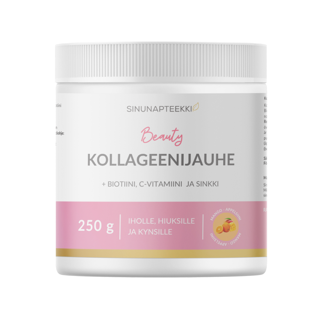 Sinunapteekin Beauty Kollageenijauhe 250 g - Mango-Appelsiini