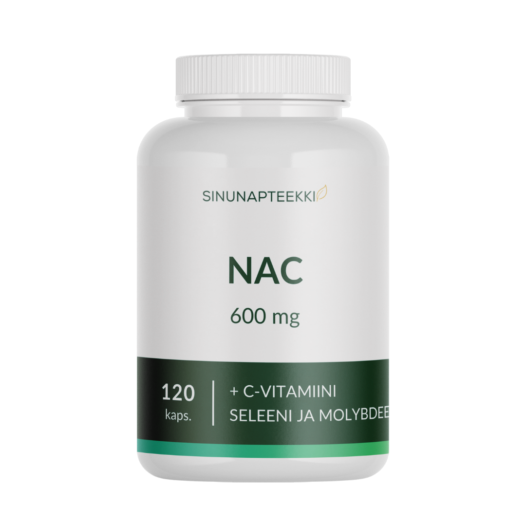 Sinunapteekin NAC 600 mg 120 kaps.