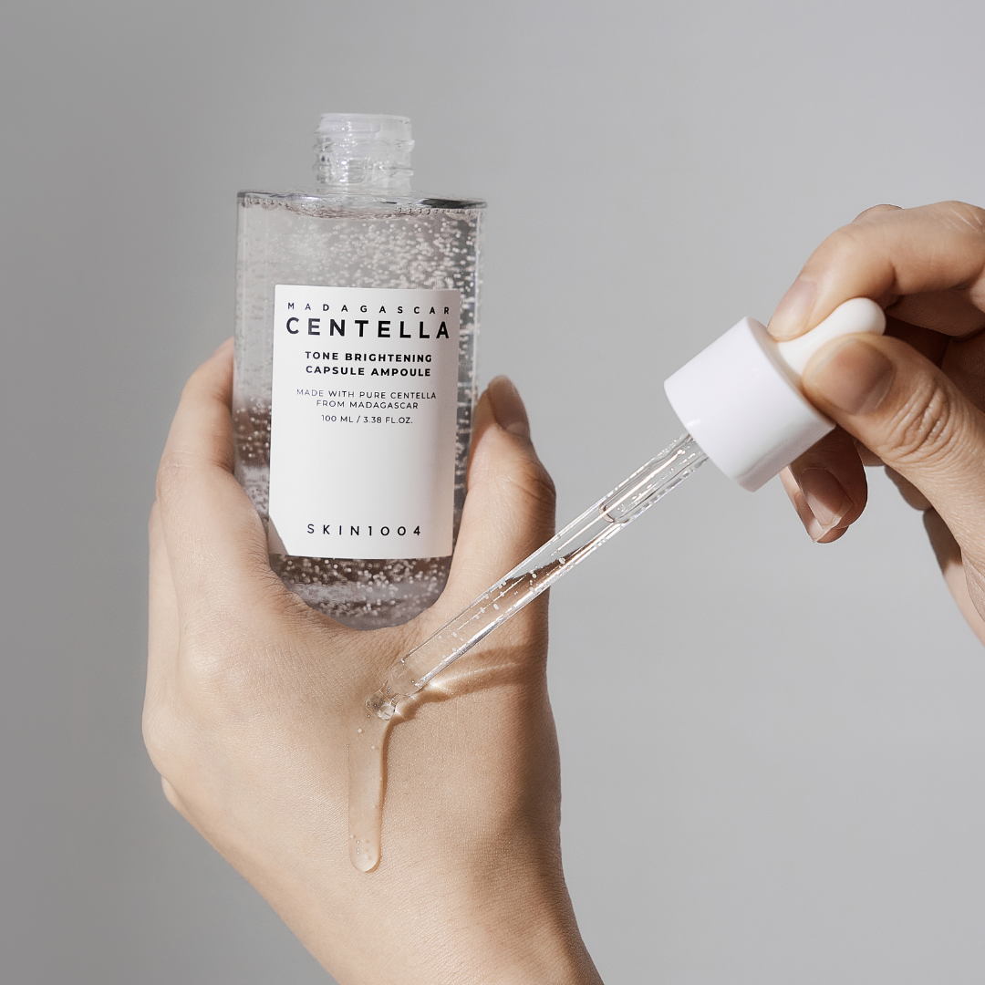 SKIN1004 Madagascar Centella Tone Brightening Capsule Ampoule, Kasvoseerumi, 100 ml, koostumus, kosteuttava, kirkastava, rauhoittava, sinunapteekki.fi