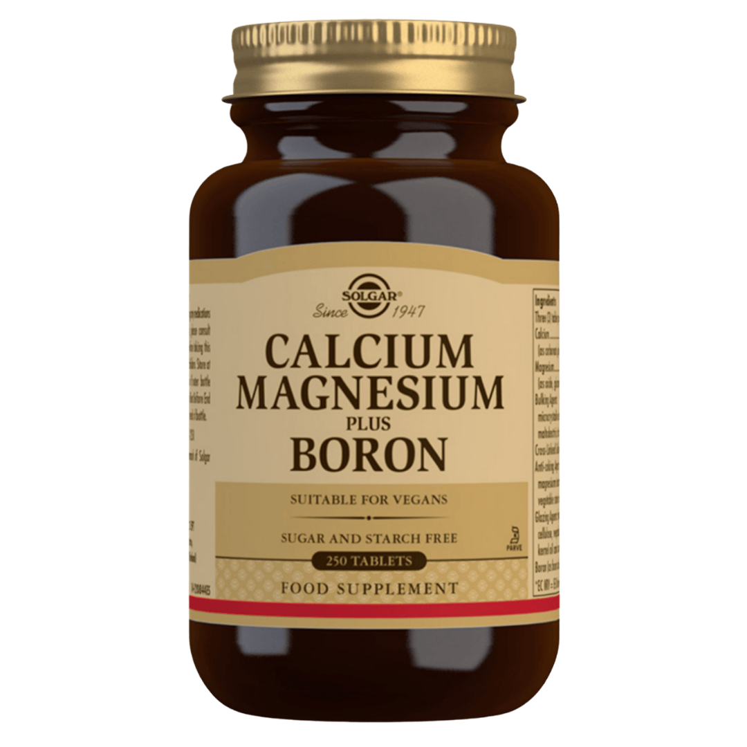 Solgar Calcium Magnesium + Boron - Kalsium Magnesium + Boori 250 tabl.