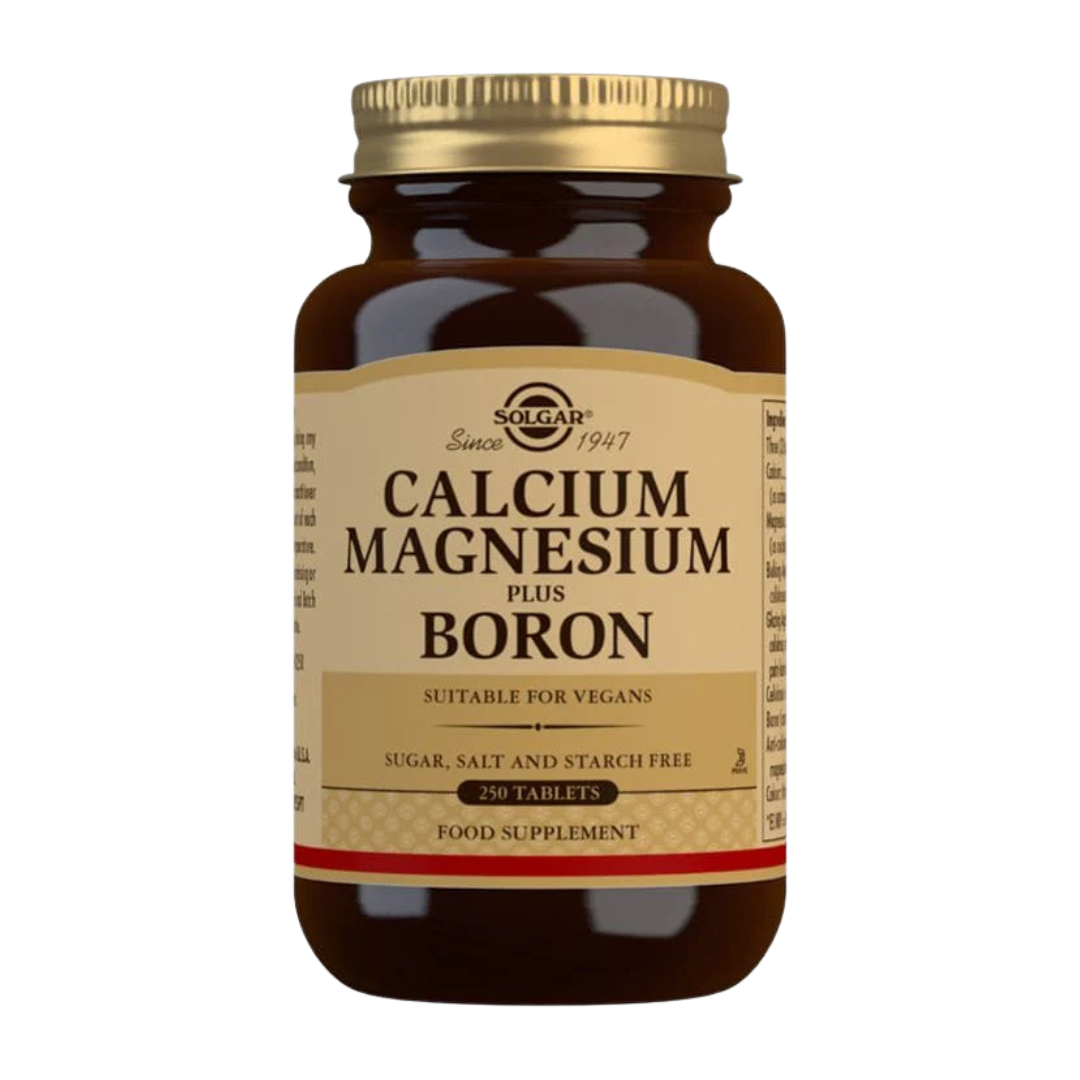 Solgar Calcium Magnesium + Boron - Kalsium Magnesium + Boori 250 tabl.