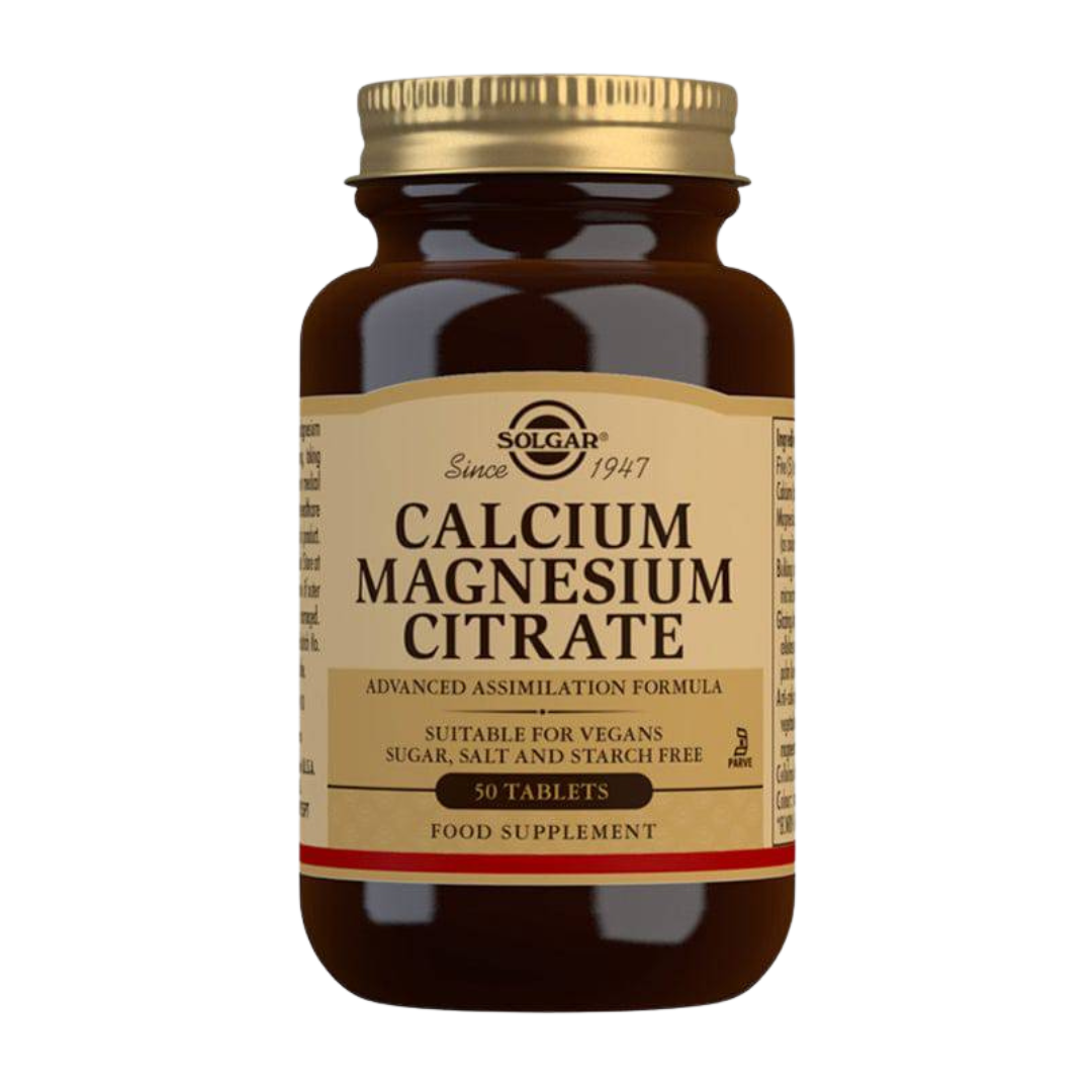 Solgar Calcium Magnesium Citrate - Kalsium-Magnesiumsitraatti 100 tabl.
