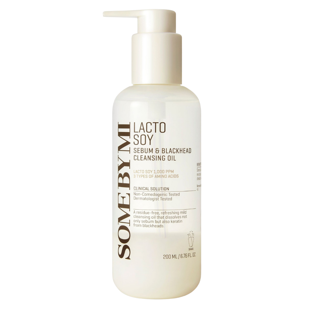 Some By Mi Lacto Soy Sebum & Blackhead Cleansing Oil, puhdistusöljy, 200 ml, sinunapteekki.fi
